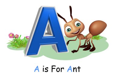 Alphabate ile karınca