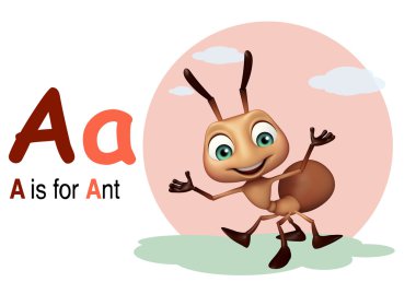 Alphabate ile karınca