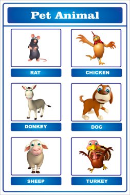 evde beslenen hayvan hayvan grafik