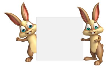  Bunny koleksiyonu ile beyaz tahta