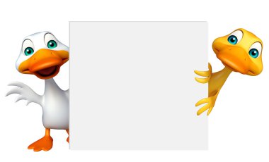 Beyaz tahta ile ördek toplama