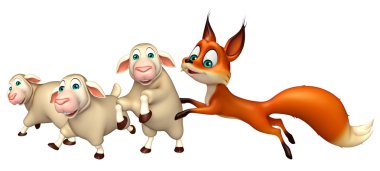 Fox koyun avcılık