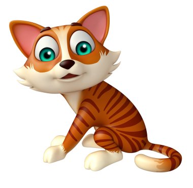 kedi komik çizgi film karakteri eğlenceli  
