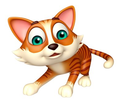 kedi komik çizgi film karakteri eğlenceli  