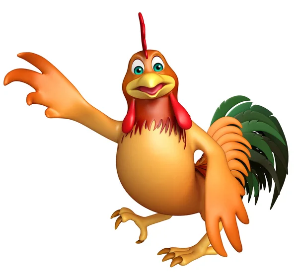 fun Chicken funny cartoon character