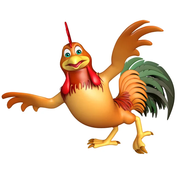 fun Chicken funny cartoon character