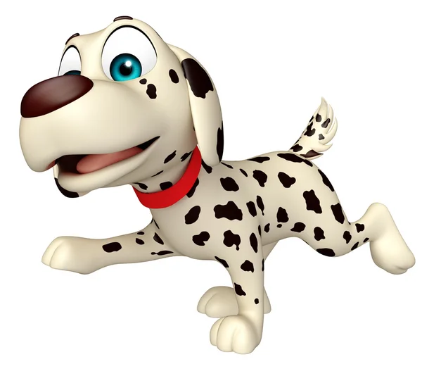 Dog funny cartoon character — Stock Photo, Image