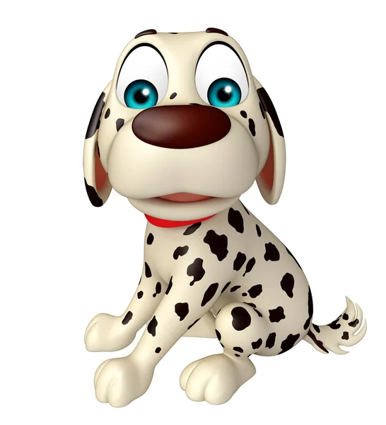 Dog funny cartoon character — Stock Photo, Image