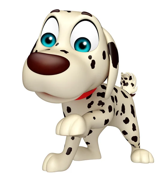 Персонаж мультфильма про собаку — стоковое фото