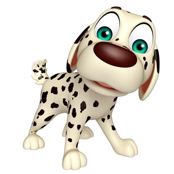 Hond grappige cartoon karakter — Stockfoto