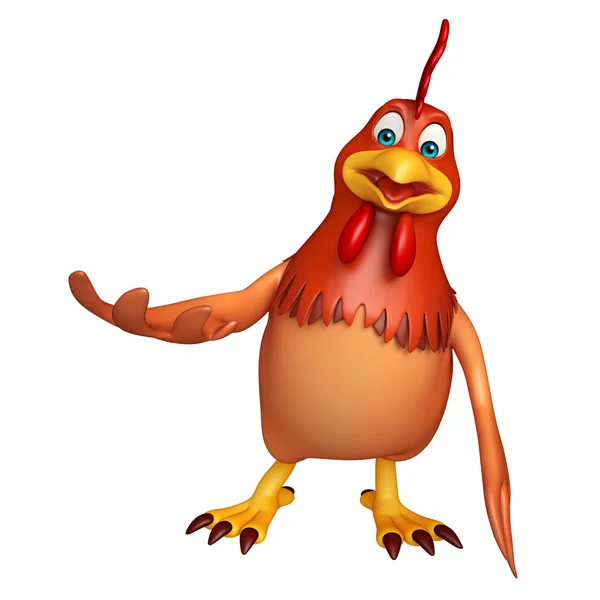 Hen cartoon character