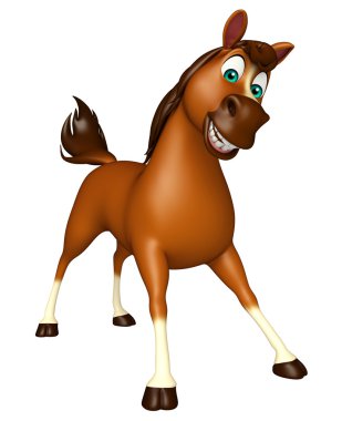 komik at çizgi film karakteri