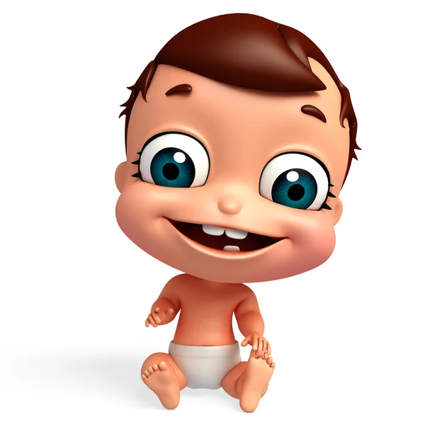 3D-Darstellung des Babysitters — Stockfoto