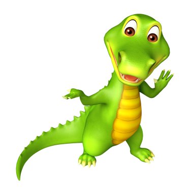 şirin timsah çizgi film karakteri