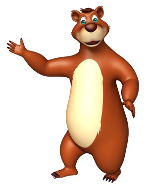 şirin komik ayı karakter karikatür