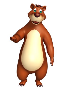 şirin komik ayı karakter karikatür