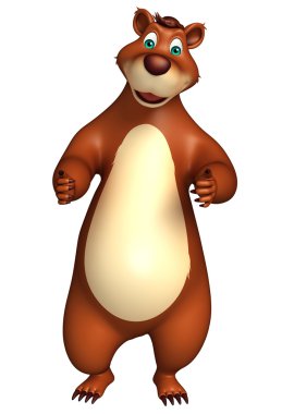 şirin komik ayı karakter karikatür