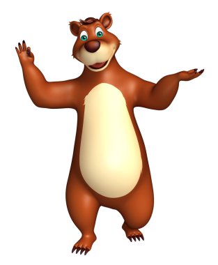 şirin komik ayı karakter karikatür