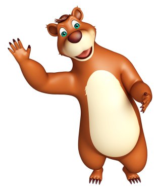 şirin komik ayı karakter karikatür