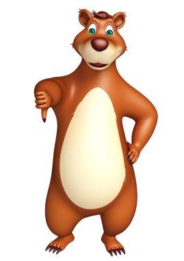 şirin komik ayı karakter karikatür