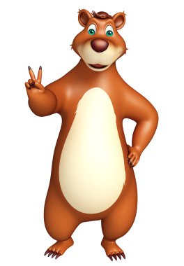 şirin komik ayı karakter karikatür