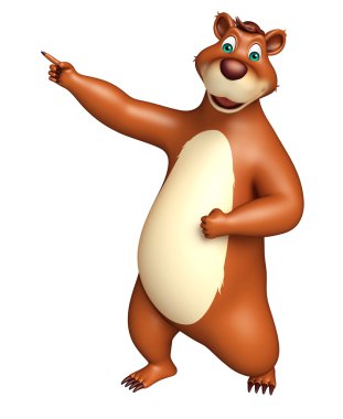 şirin komik ayı karakter karikatür