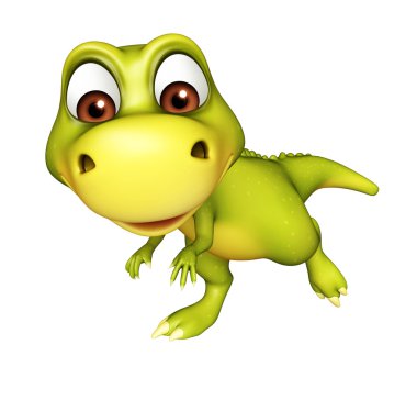 sevimli dinozor çizgi film karakteri 