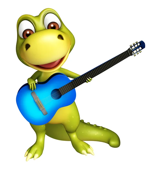 Dinosaur cartoon character — Stock Photo, Image