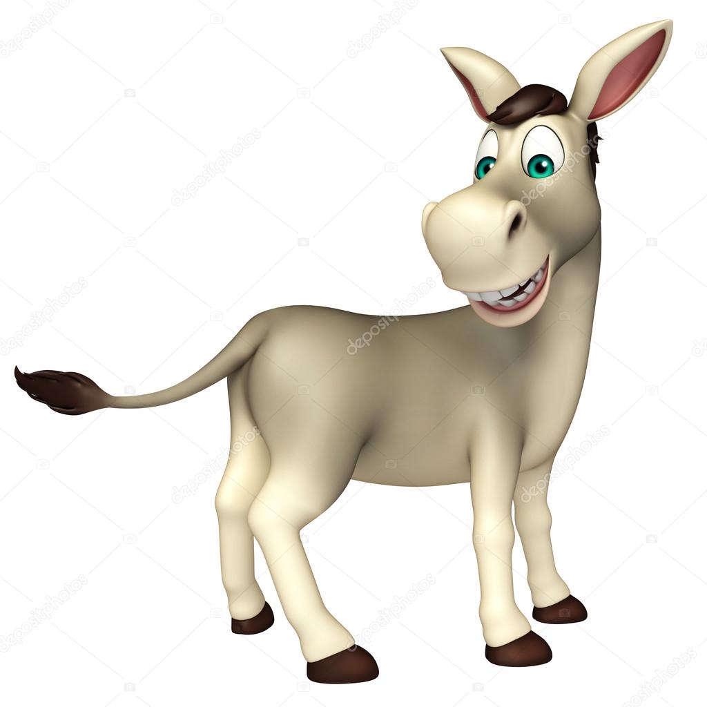 Cute Donkey funny cartoon character Stock Photo by ©visible3dscience 104062192 Cute Donkey funny cartoon character Stock Photo by ©visible3dscience 104062192
