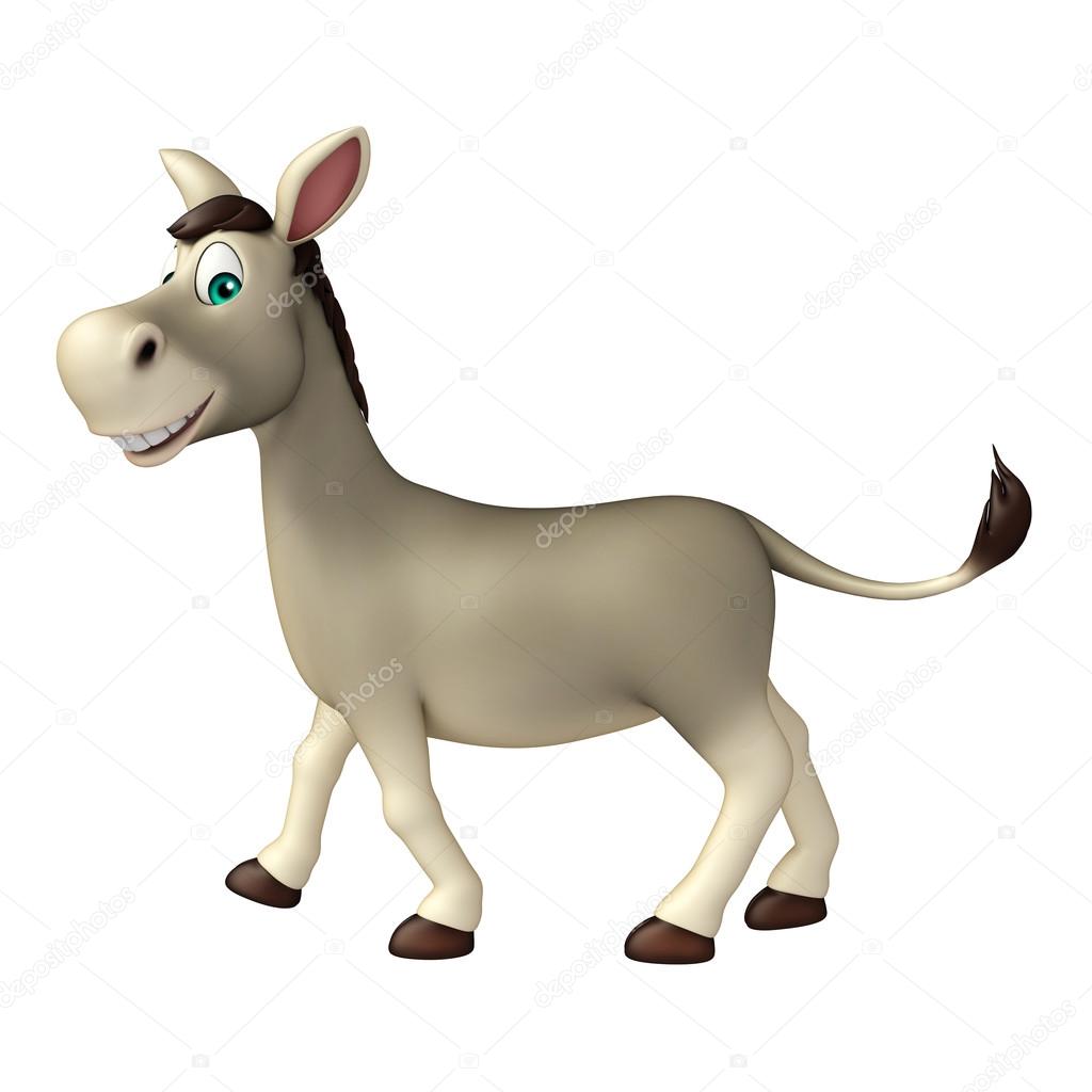 Cute Donkey funny cartoon character Stock Photo by ©visible3dscience 104062340 Cute Donkey funny cartoon character Stock Photo by ©visible3dscience 104062340