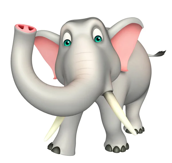 cute  Elephant funny cartoon character