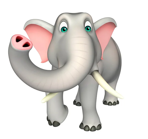 cute  Elephant funny cartoon character