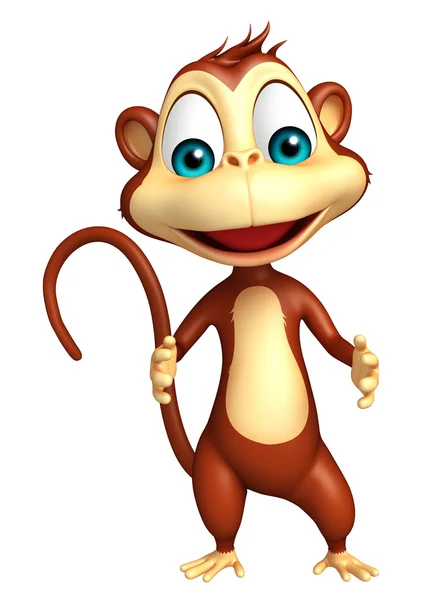 funny  Monkey cartoon character