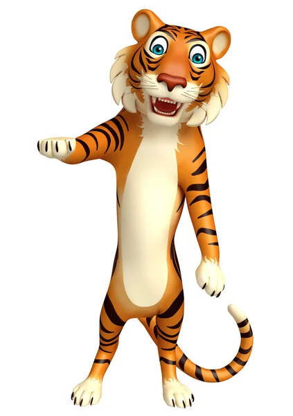 funny Tiger cartoon character