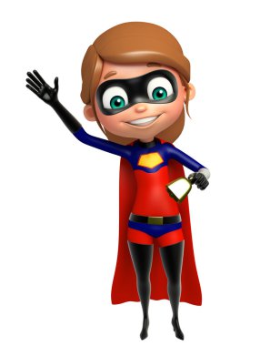 süper kız Noel bell ile