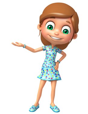 çocuk kızla tutun poz