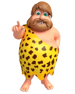 Mağa ra Ada mı işaret poza sahip