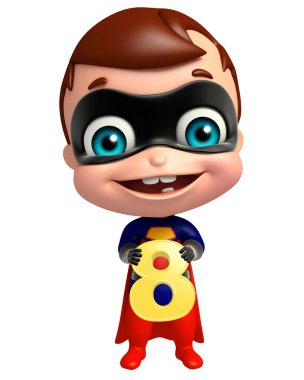 8 basamaklı ile şirin superbaby