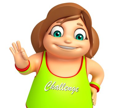 En iyi poz ile çocuk kız