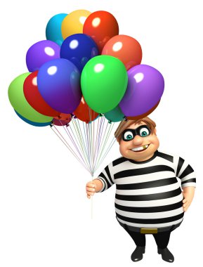 Hırsız balon ile
