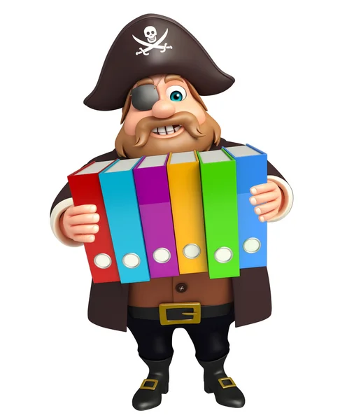 Pirate with Files