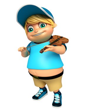 Çocuk çocuk piyano ile