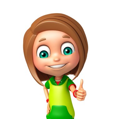 poz baş parmakları çocuk kız