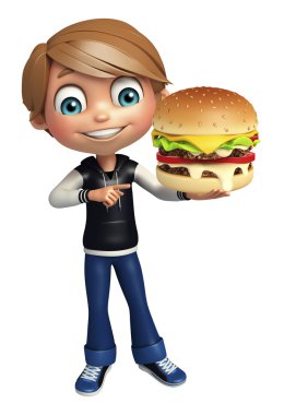 Burger çocukla çocuk