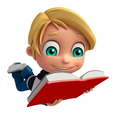 Çocuk çocuk kitapla