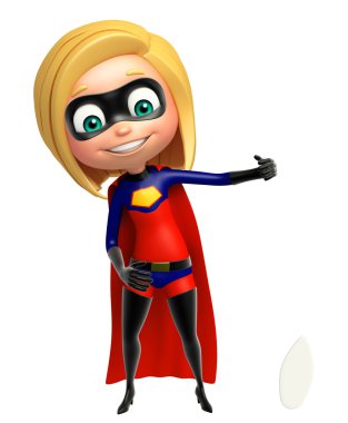 Süper komik poz ile kız