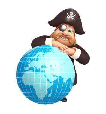 Toprak işareti ile korsan