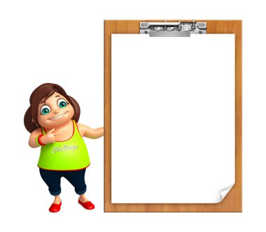 çocuk kız ile sınav yastık