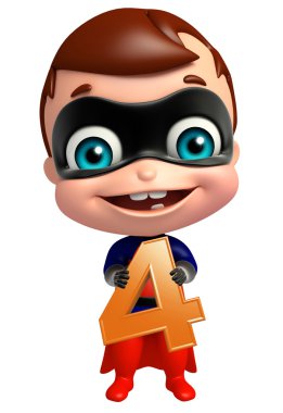 4 haneli ile şirin superbaby