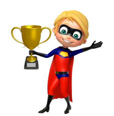 Kazanan cup ile Superboy